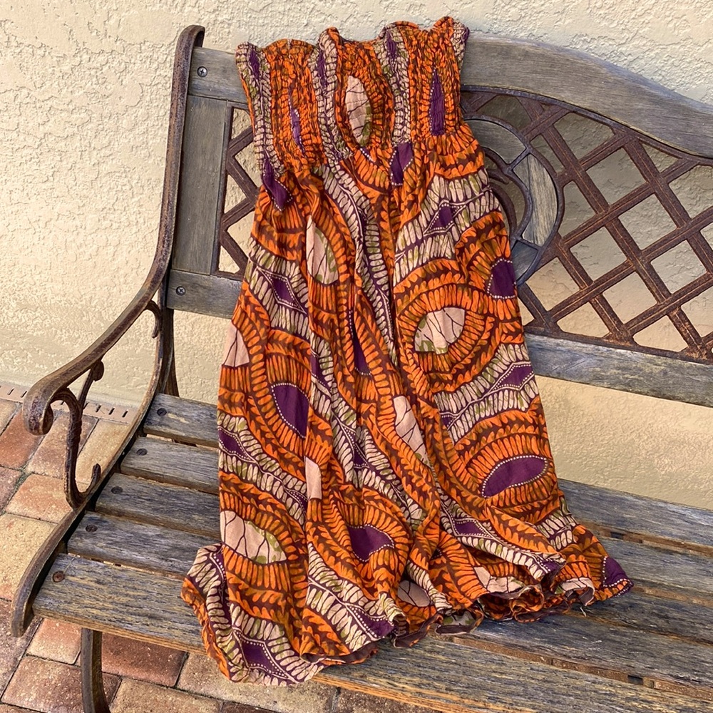 EMMA’S EMPORIUM FAIR TRADE INDIAN SKIRT 100% Cotton — Size Small to Medium